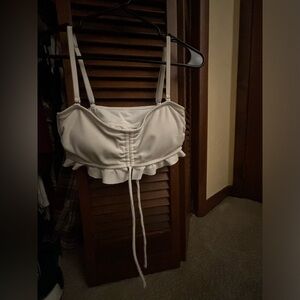 Ruffle Bathing Suit Top